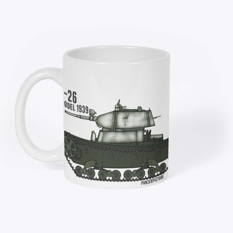 T-26 model 1939 Winter. T-Shirt