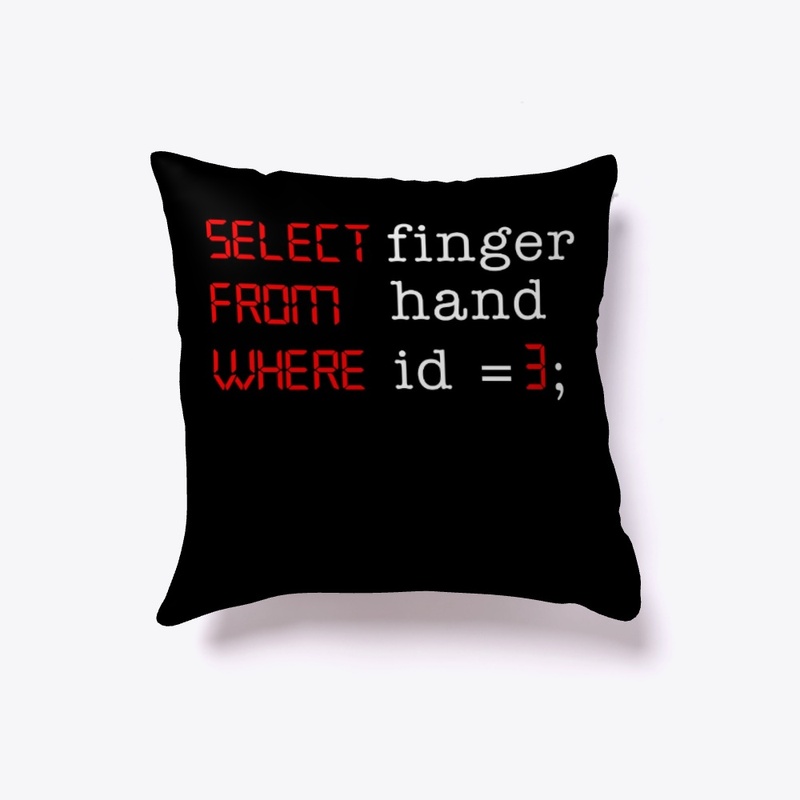 SELECT finger FROM hand WHERE id=3;