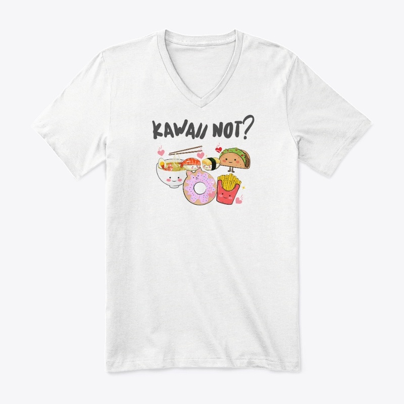 Kawaii Not? Tiny Food Novelty T-shirt