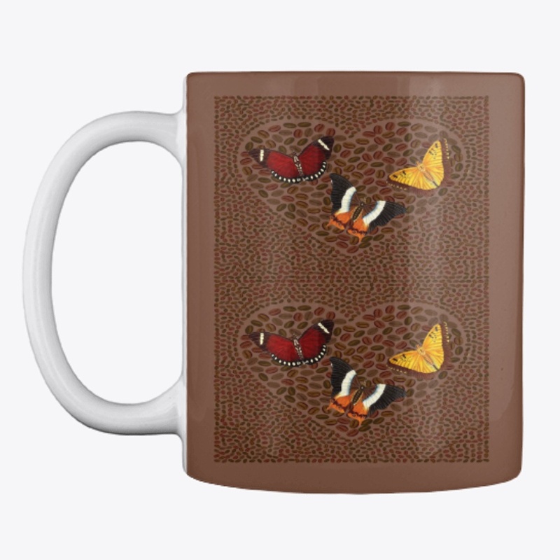 COFFEE BEANS & BUTTERFLIES