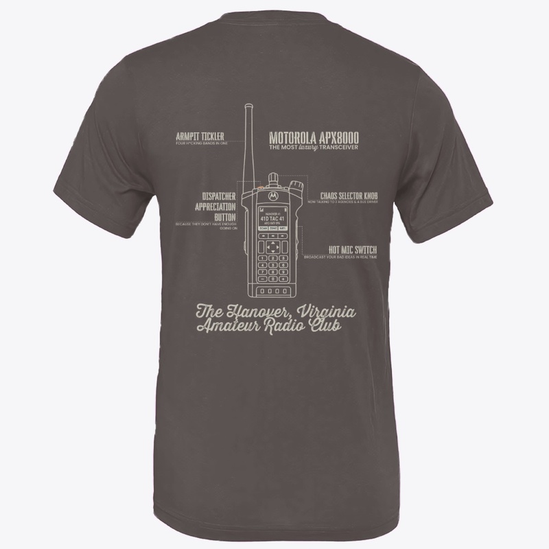 HVARC APX8000 Field Guide Tee