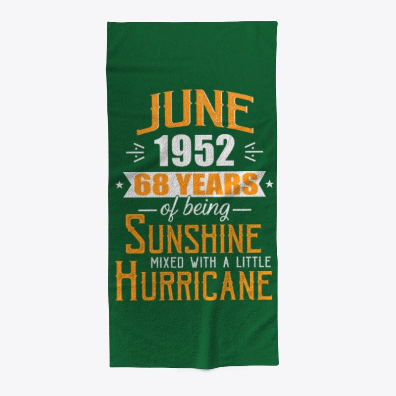 June 1952, 68 Years Anniversary Gift