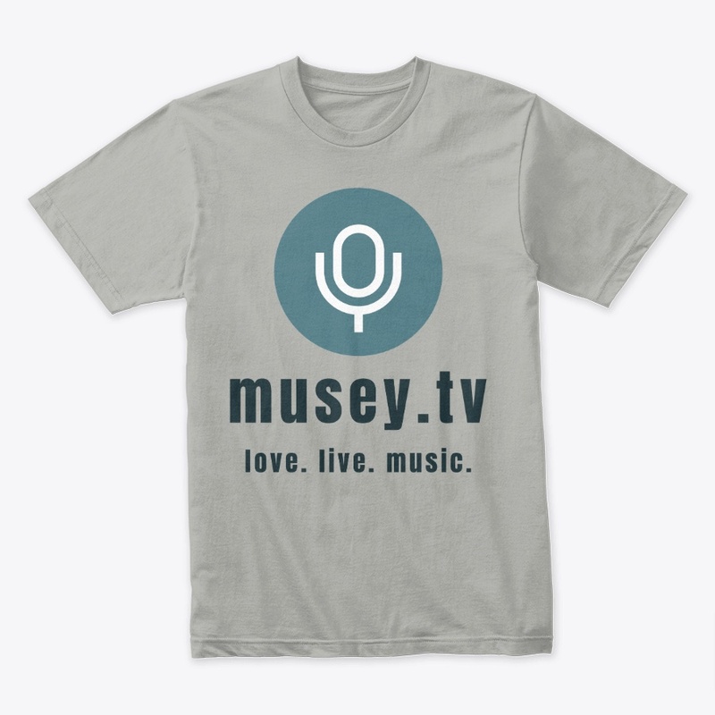 Classic T Shirt with MuseyTV logo