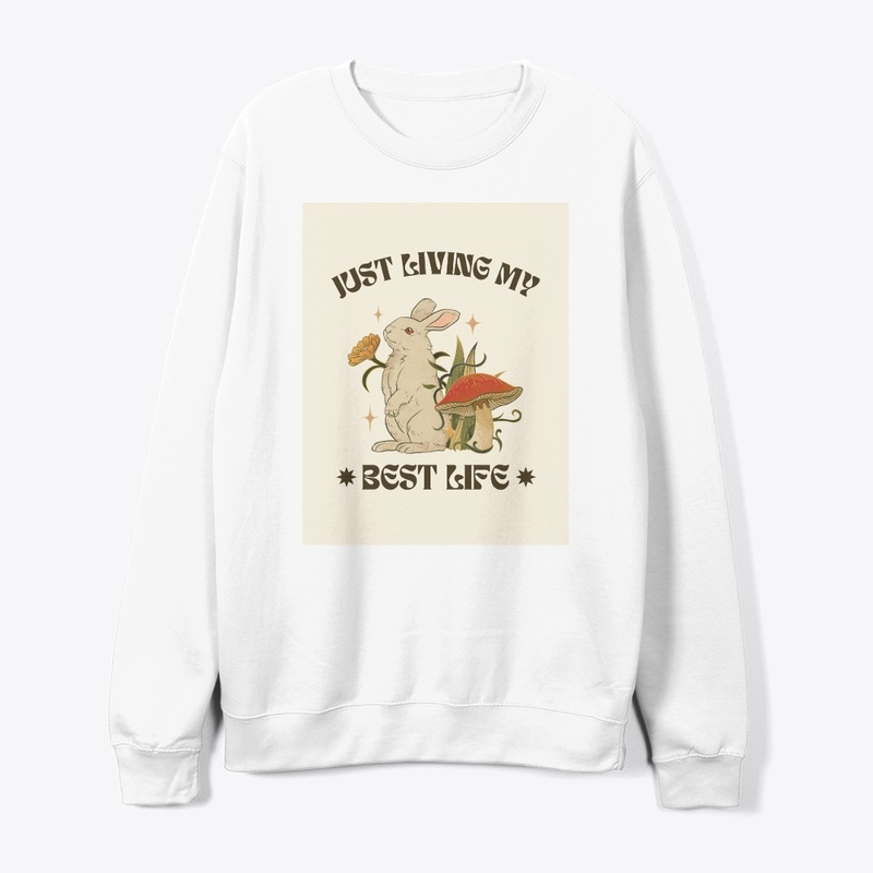 Just living my best life t-shirt design 