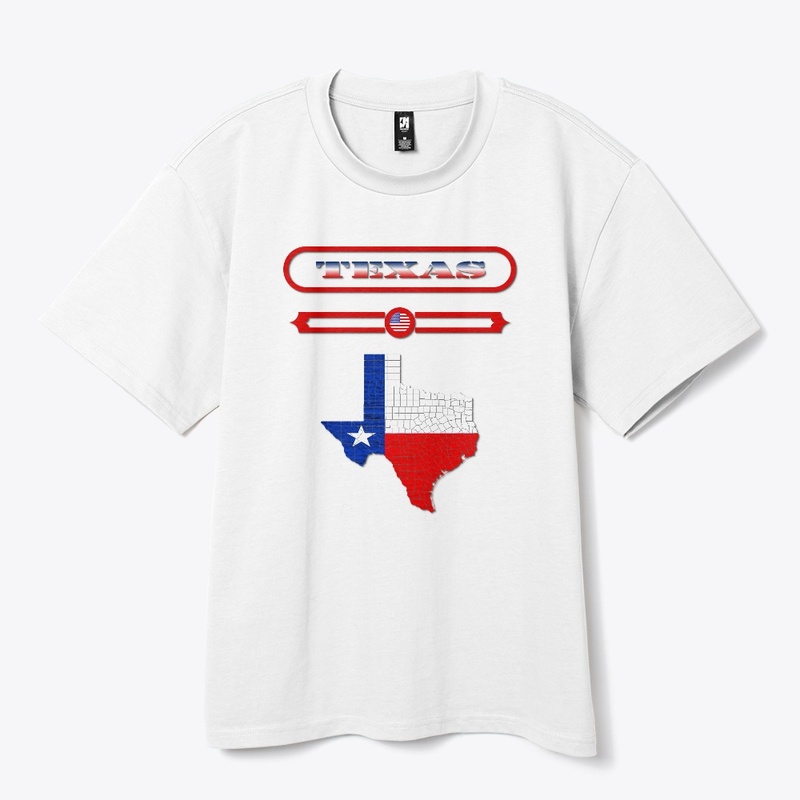TEXAS MAP, TEXAS, USA. SAMER BRASIL