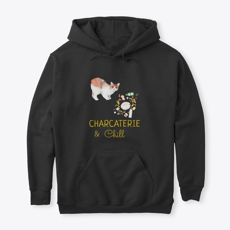 Charcaterie & Chill Design | Cat Tee