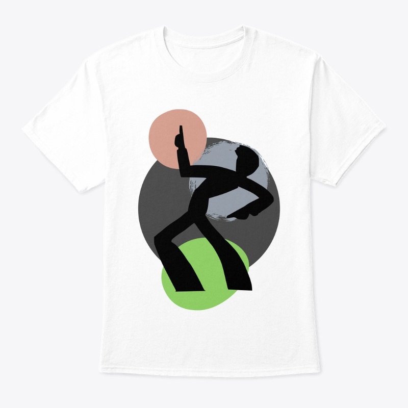 t-shirt dancing man