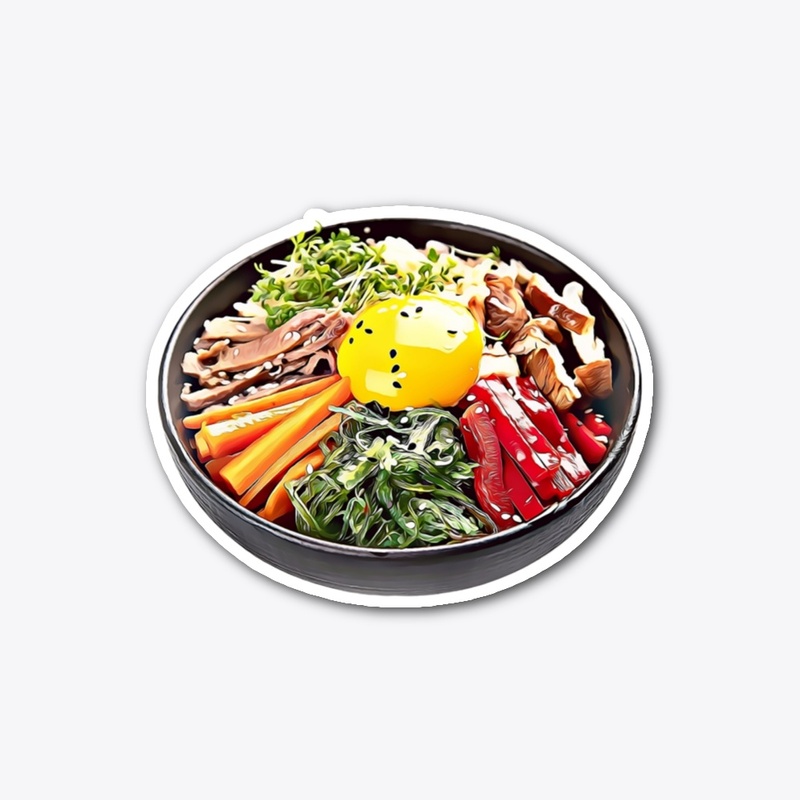 Bibimbap Mixed Rice - Korean Food