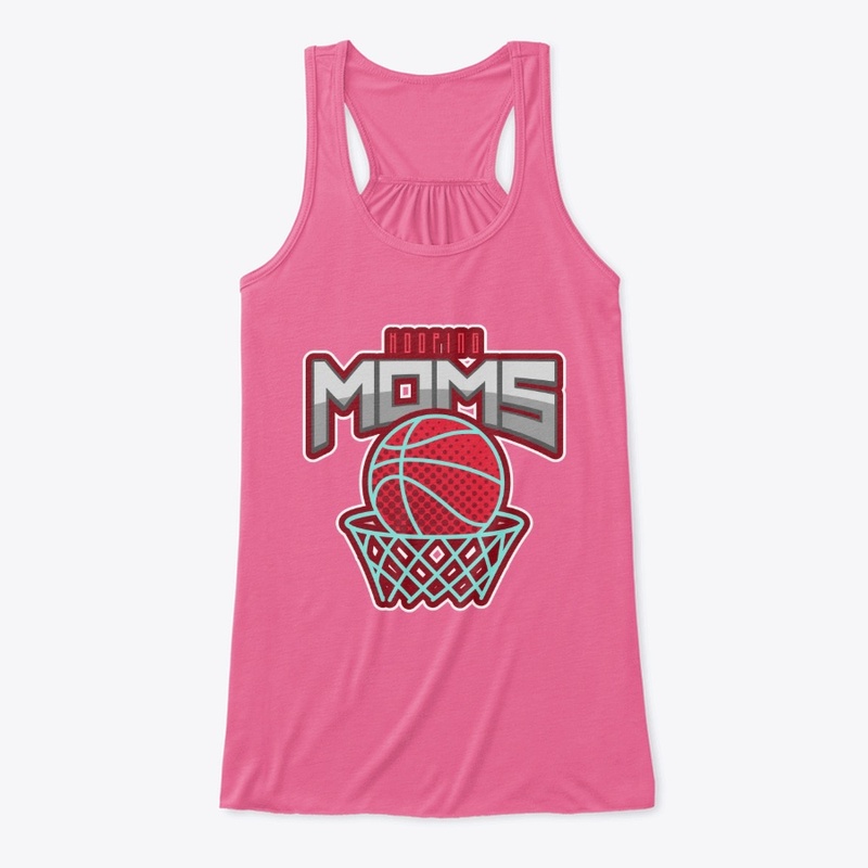 Hooping Moms Basket Ball  Sport Mom Tank