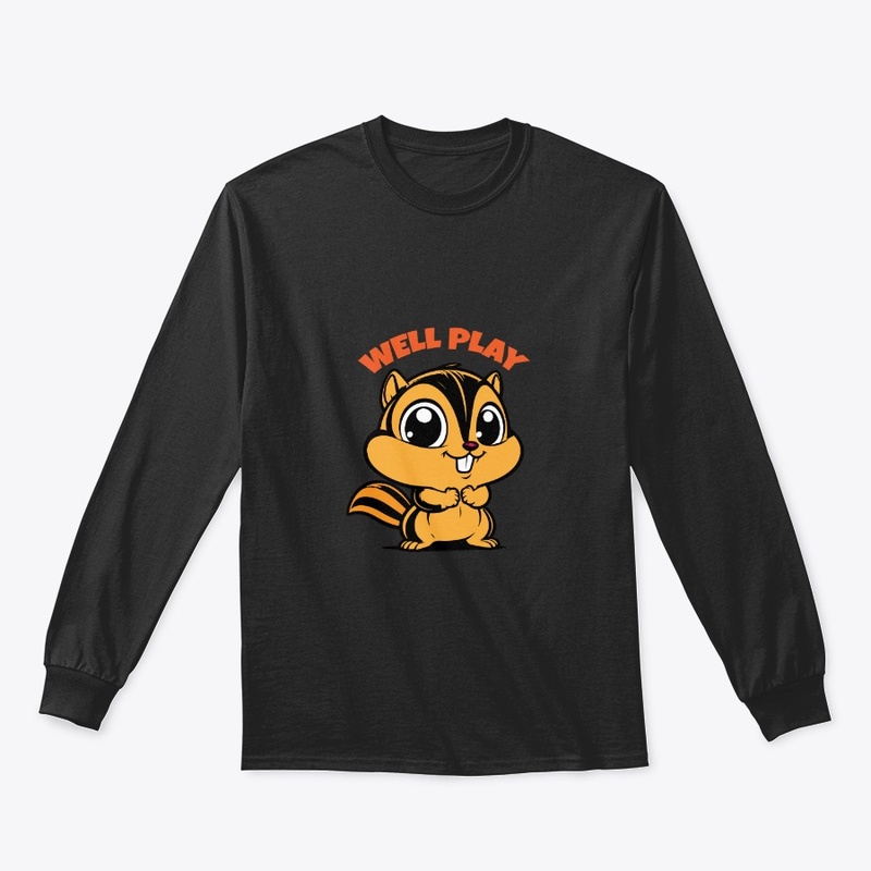 cute cartoon chipmunk