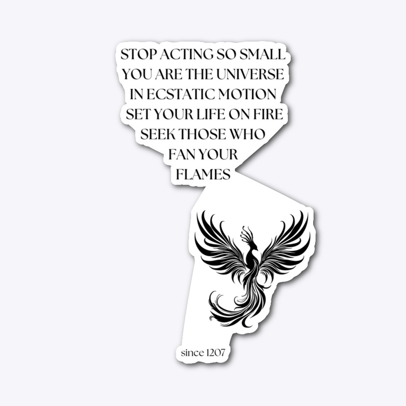 Seek those who fan your flames - Rumi