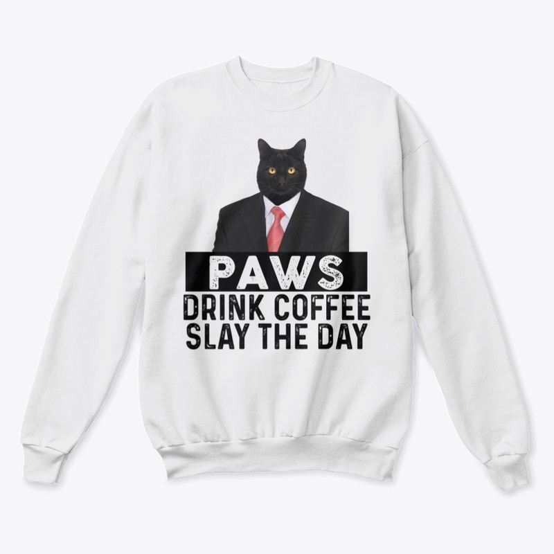 Paws-Drink Coffee