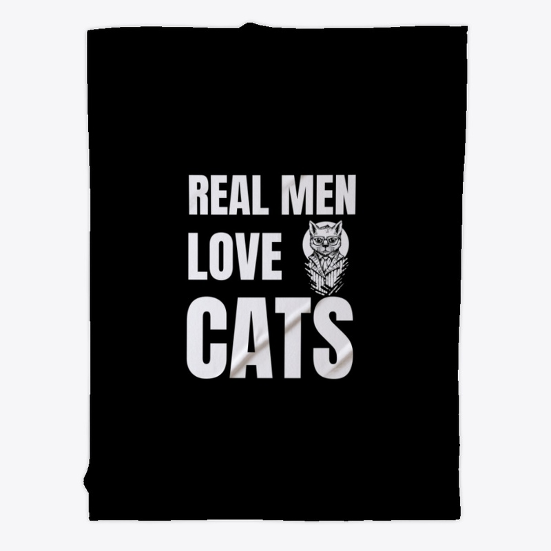 REAL MEN LOVE CATS T SHIRT, GIFT TSHIRT.
