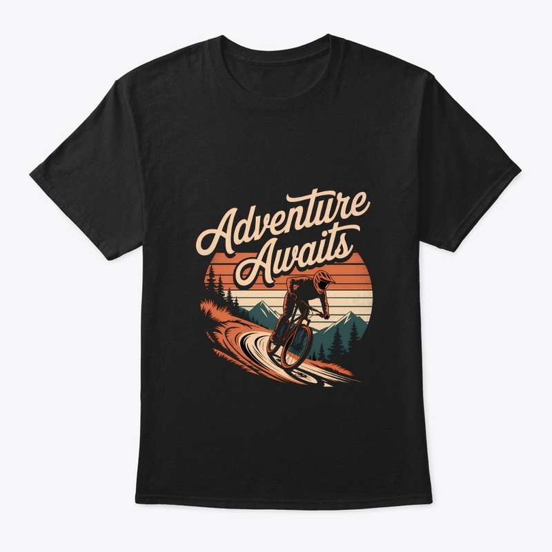  Mountain Biker Adventure Awaits Graphic