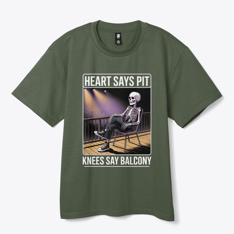 Heart Says Pit Knees Say Balcony