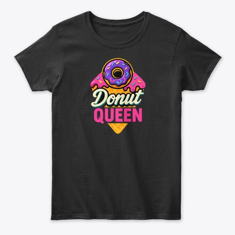 Donut Queen Ice Cream Waffle Fun