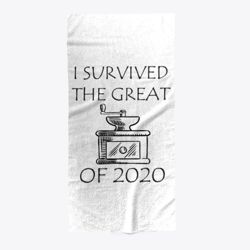 I survived 2020 coffee funny