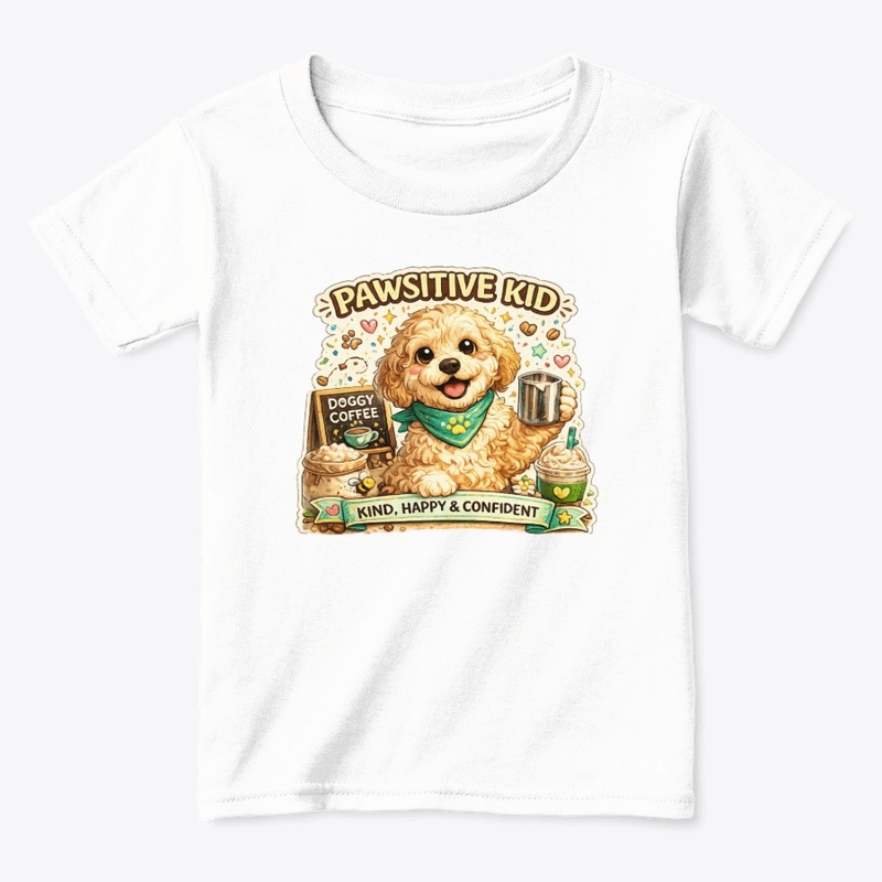 Pawsitive Kiddy Tshirt - mugs
