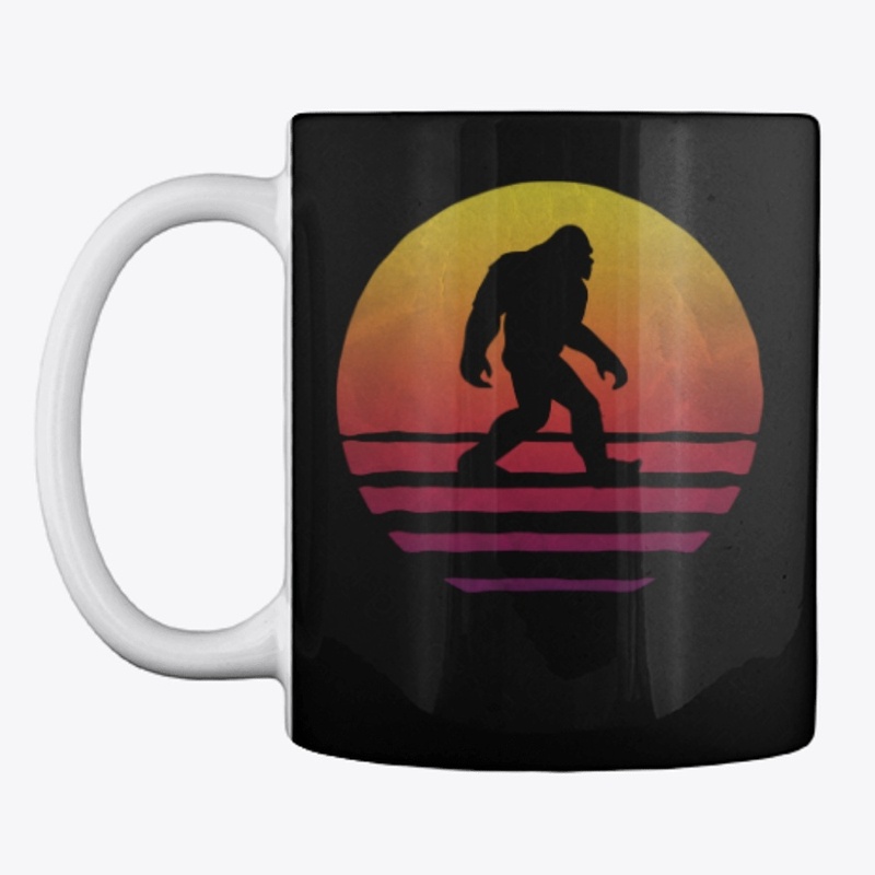 Retro Vintage Bigfoot Gift Men Women