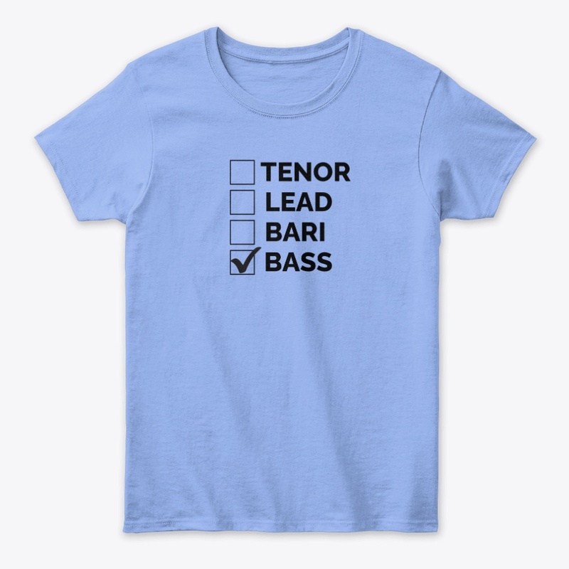 Block Bass Check Mark Black