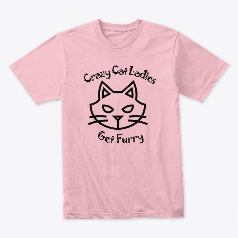 Crazy Cat Ladies Get Furry T-Shirt