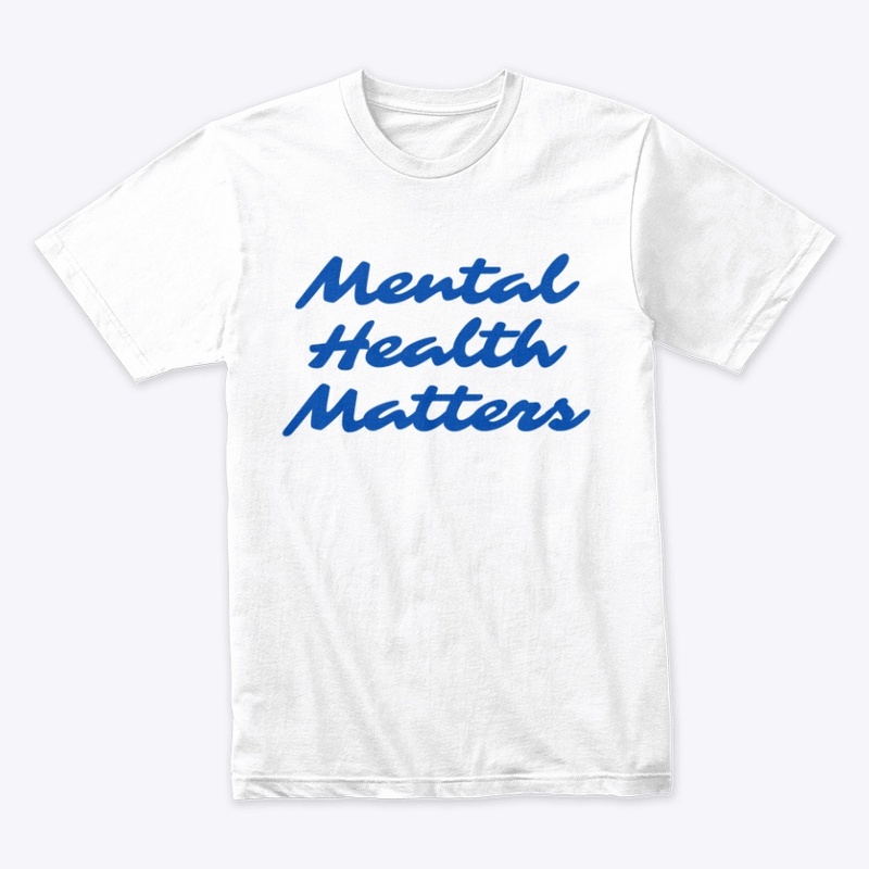 MENTAL HEALTH MATTERS blue DESIGN