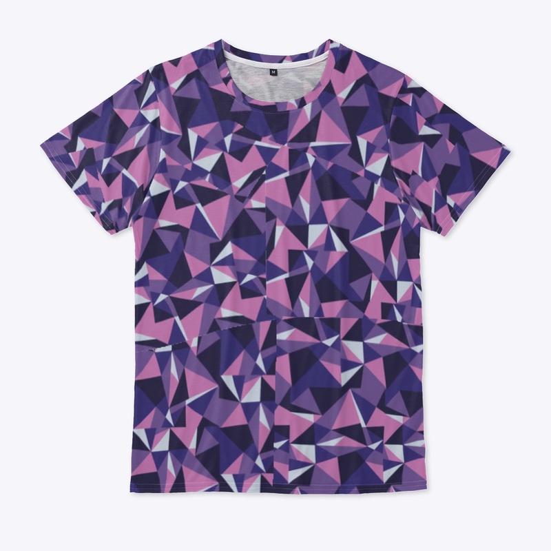 Abstract triangle t shirt 