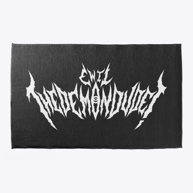 White Logo Welcome Mat