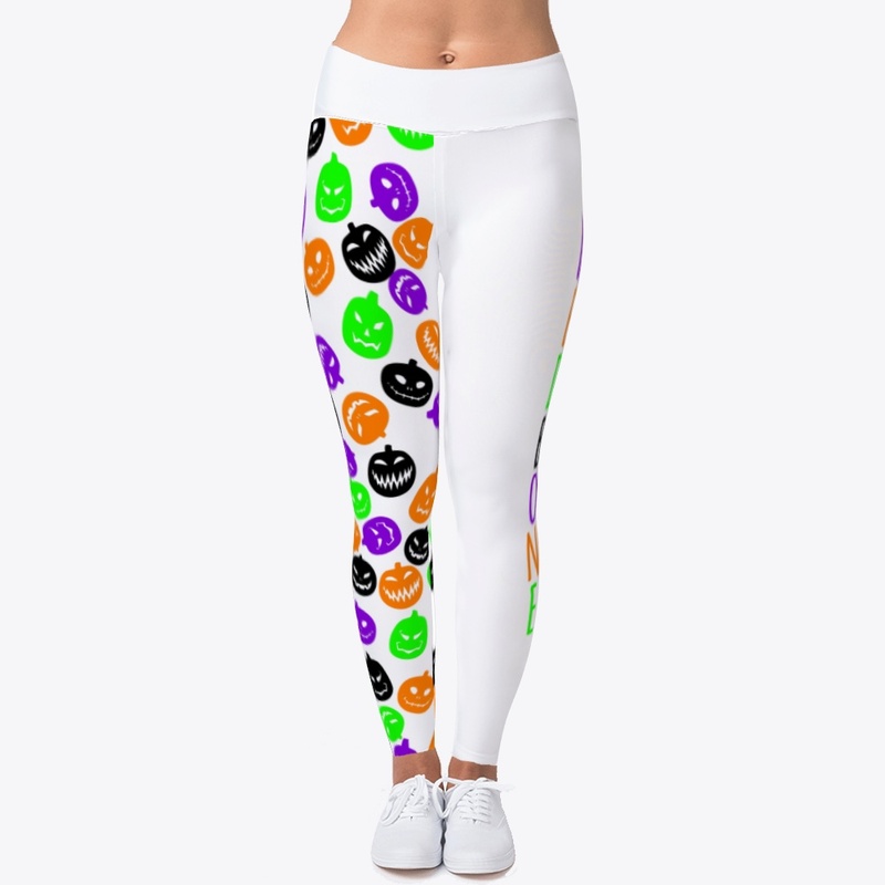 Candied Jack O' Lantern Leggings