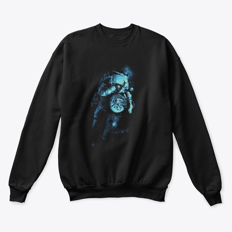 Astronaut On Moon