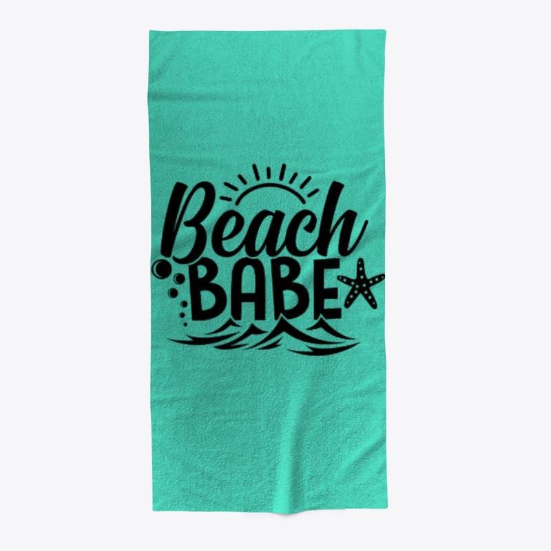 Beach Babe towel