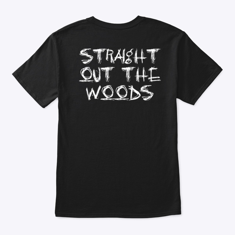 straight out the woods tee shirt