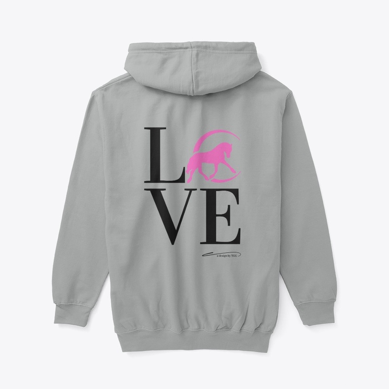 L.O.V.E. Horse Pink