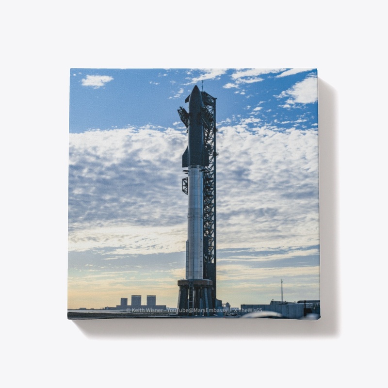 Starship Flight 7 Full Stack
