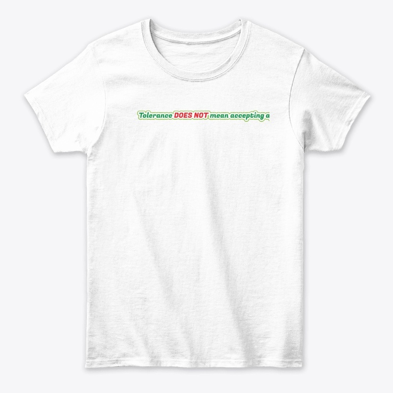 Tolerance does not mean EN