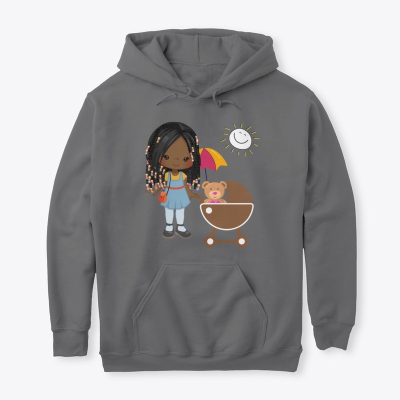 LITTLE MAMA OUT FOR A STROLL