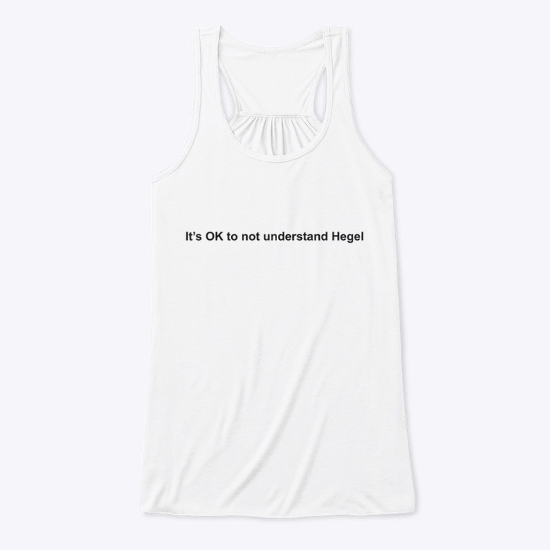 It's OK to not understand Hegel