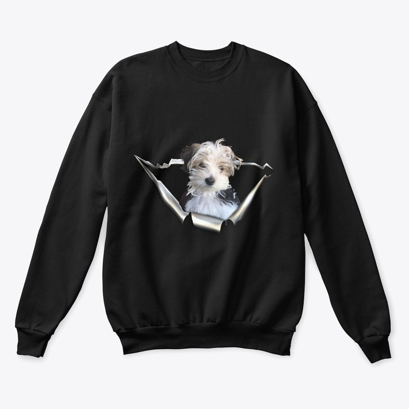 morkie 3D Car sticker