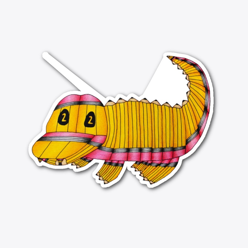 Pencil Alligator