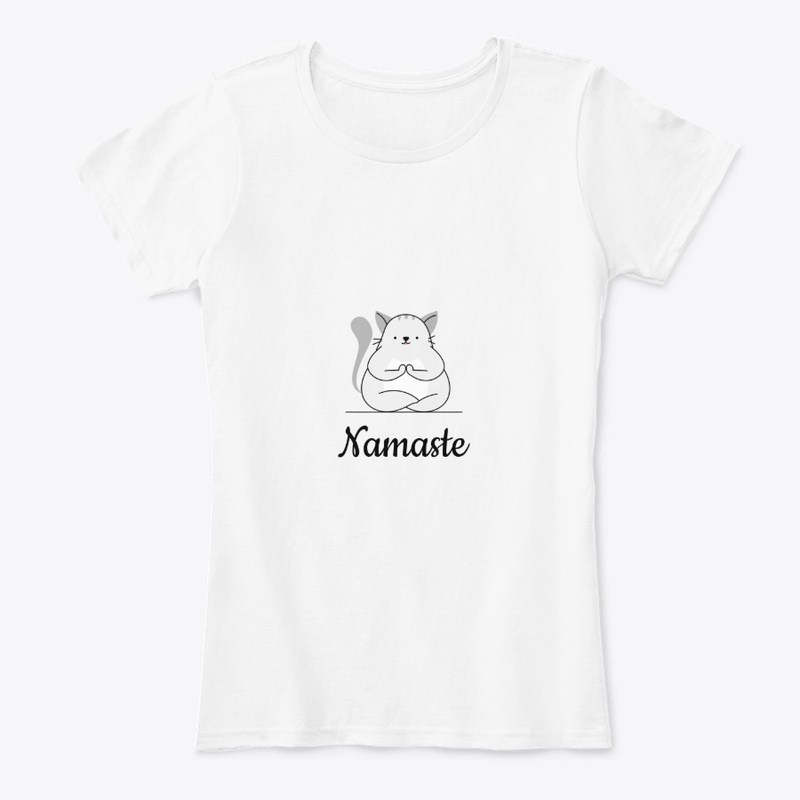 Yoga - cat meditating
