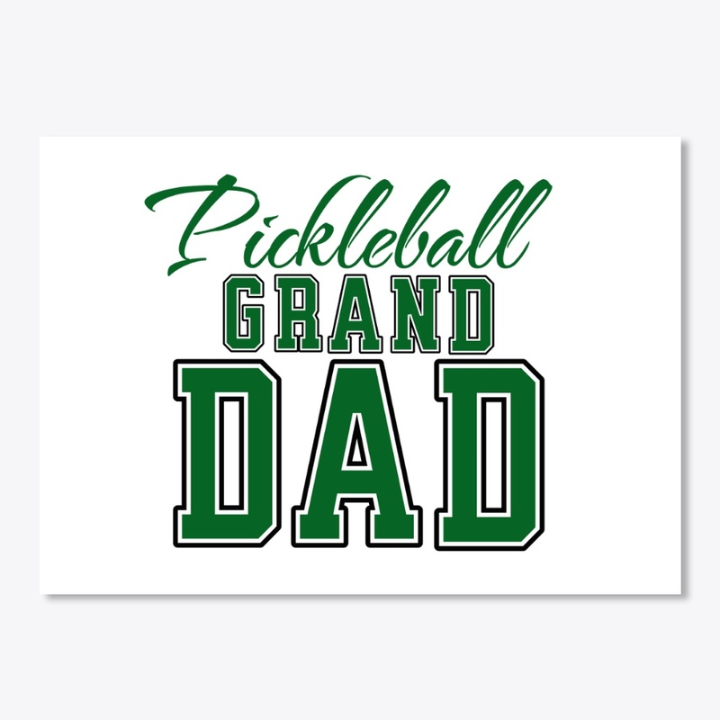 Pickleball Grand Dad in GREEN