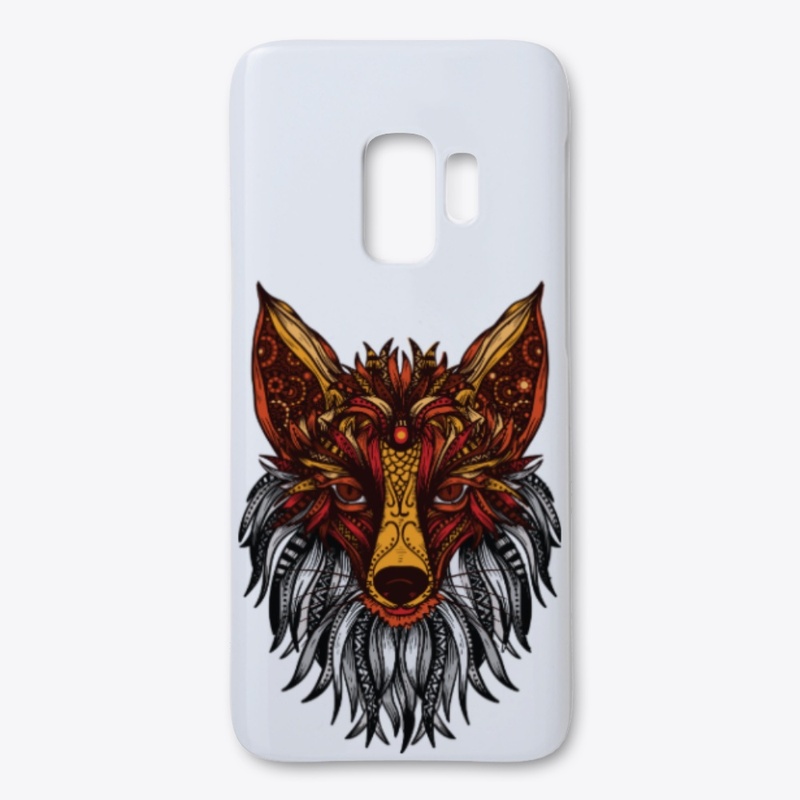 Mandala Pattern Hippie Tribal Fox Gift