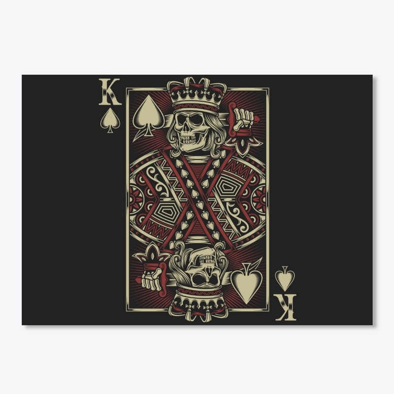 King Skull Card