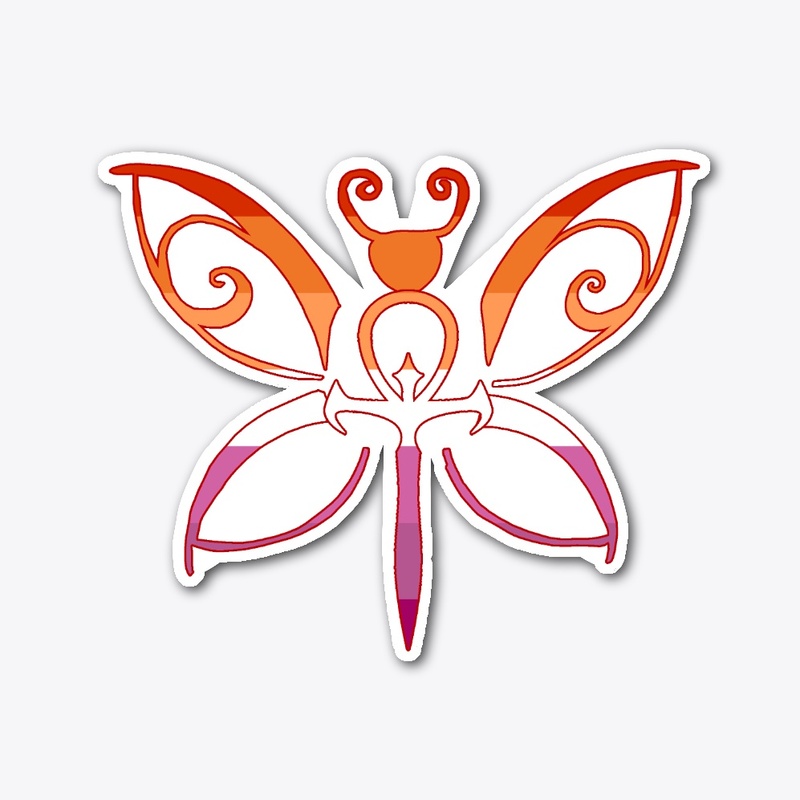 Black Butterfly - Lesbian Pride