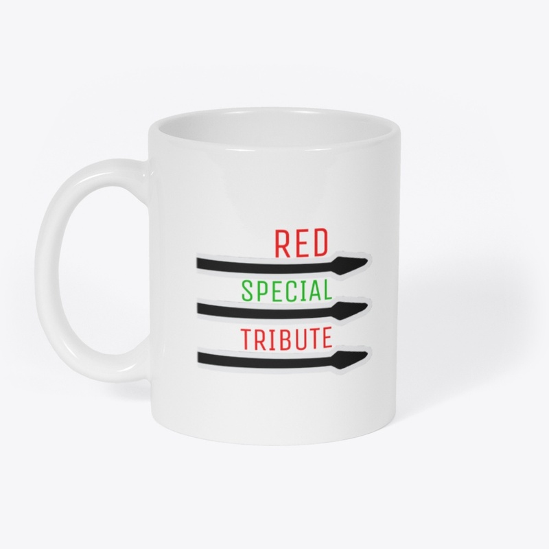 White Red Special Tribute Mug 
