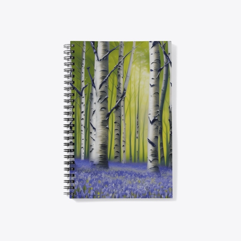 Birch and Bluebells