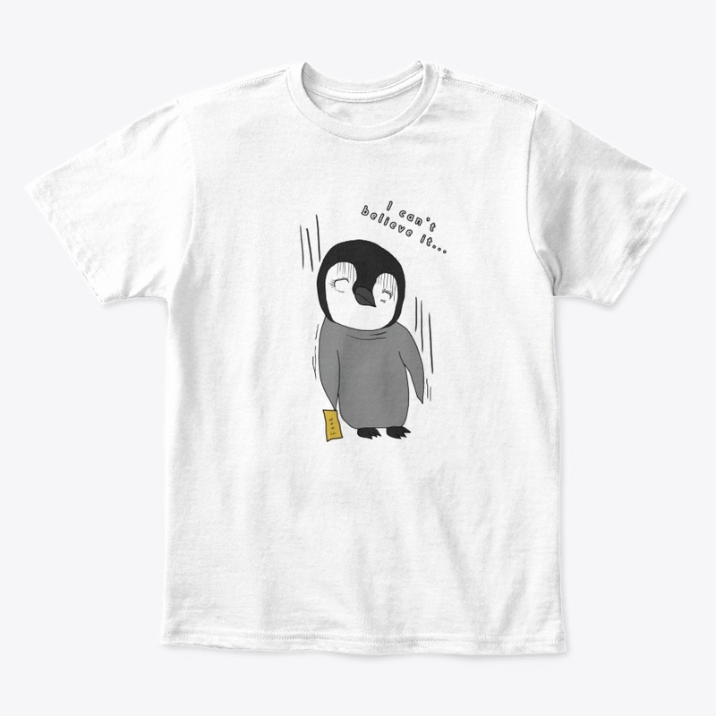 Shocked - Cute Baby Penguin Design