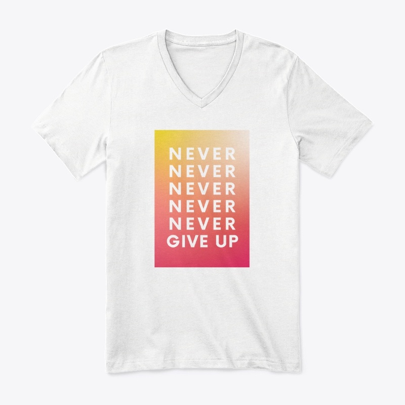 Never Give Up T-Shirt