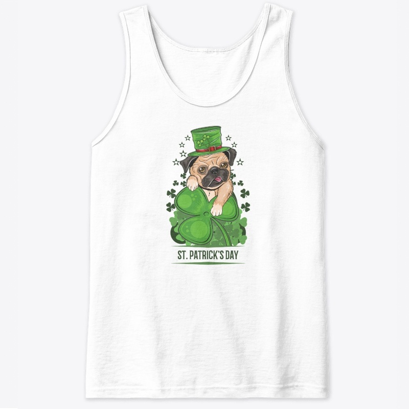 Pug St. Patrick's Day