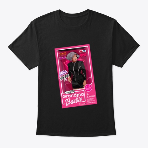 Jujubee Barbie From Drag Race All Stars Black T-Shirt Front